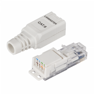 Полевой коннектор RJ-45 8P8C, неэкранированный, категории 6
